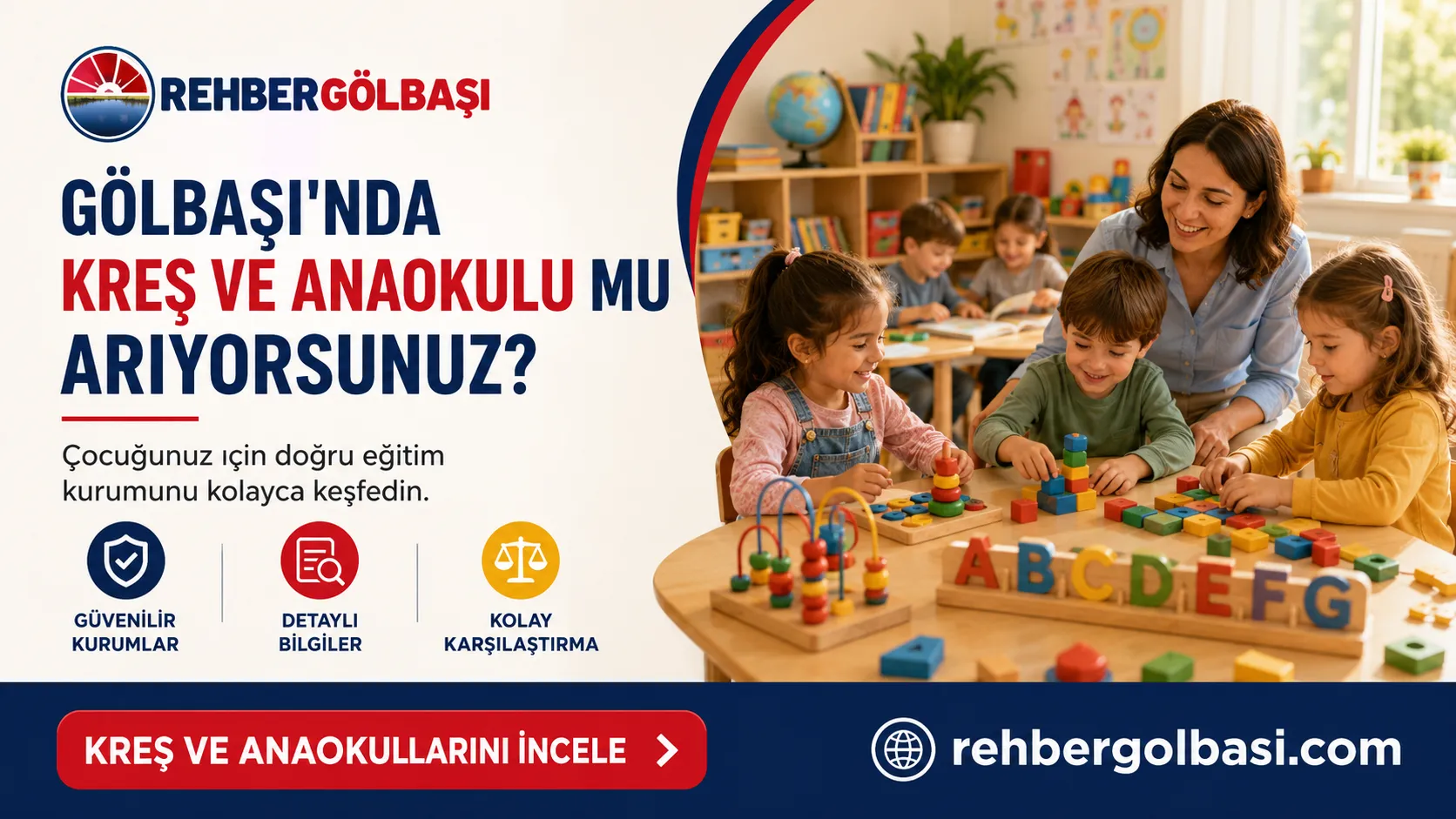 Kreş ve anaokulu mu arıyorsun?