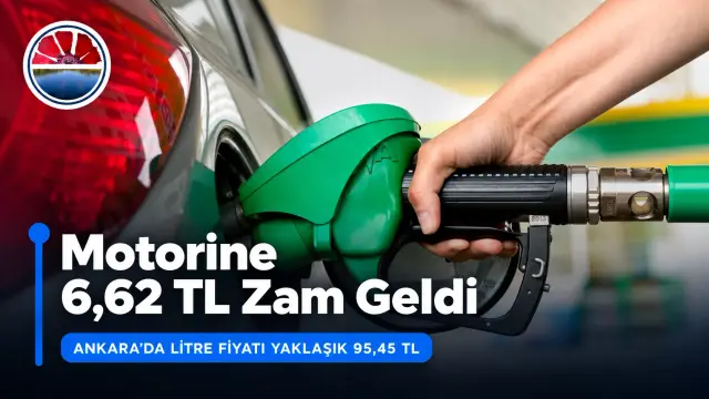 Motorine gelen 6,62 TL zammı gösteren RehberGölbaşı haber görseli