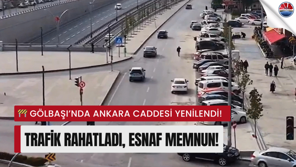 Ankara Caddesi’ndeki Kaldırımlar Yenilendi: Trafik Rahatladı, Esnaf Memnun